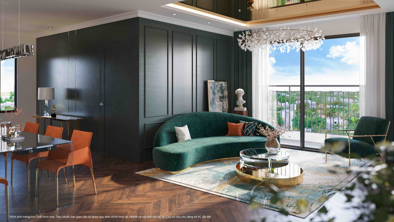 Căn hộ Suite Apartment ZR1 với không gian nâng cấp vượt trội dẫn đầu phong cách sống theo tiêu chuẩn quốc tế.